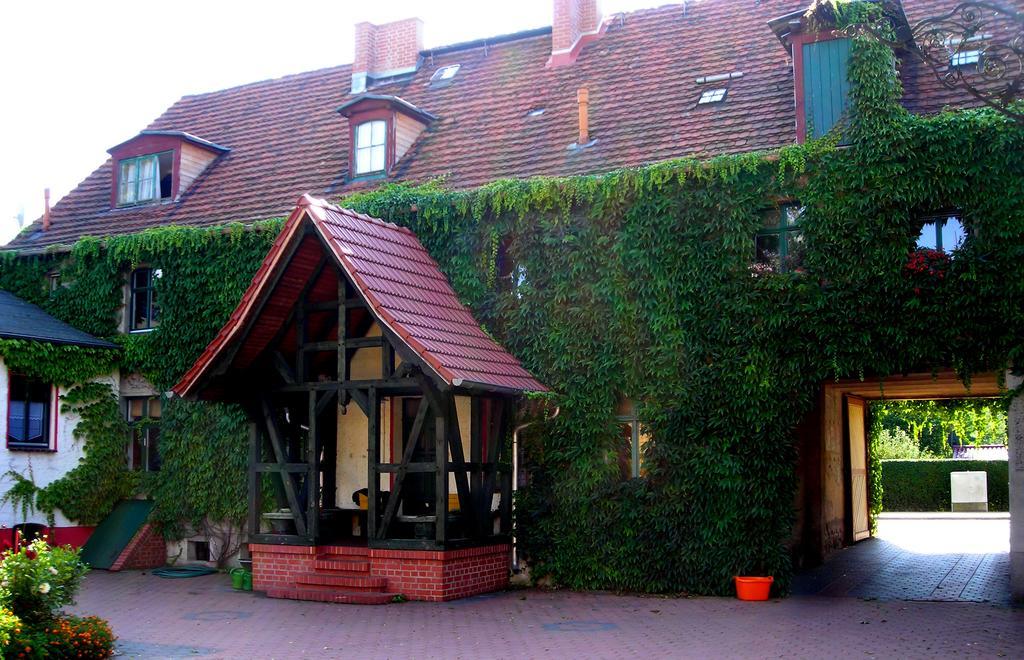 Ferienwohnung Auf Ehem. Alten Bauernhof Либенвальде Экстерьер фото