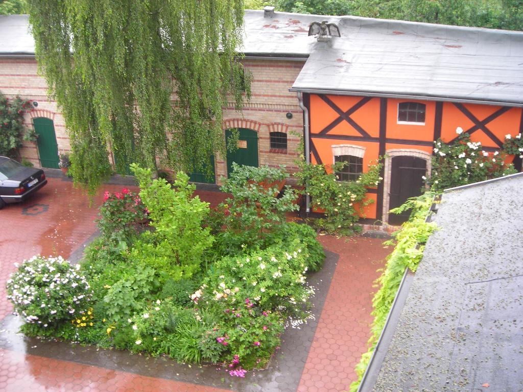 Ferienwohnung Auf Ehem. Alten Bauernhof Либенвальде Экстерьер фото
