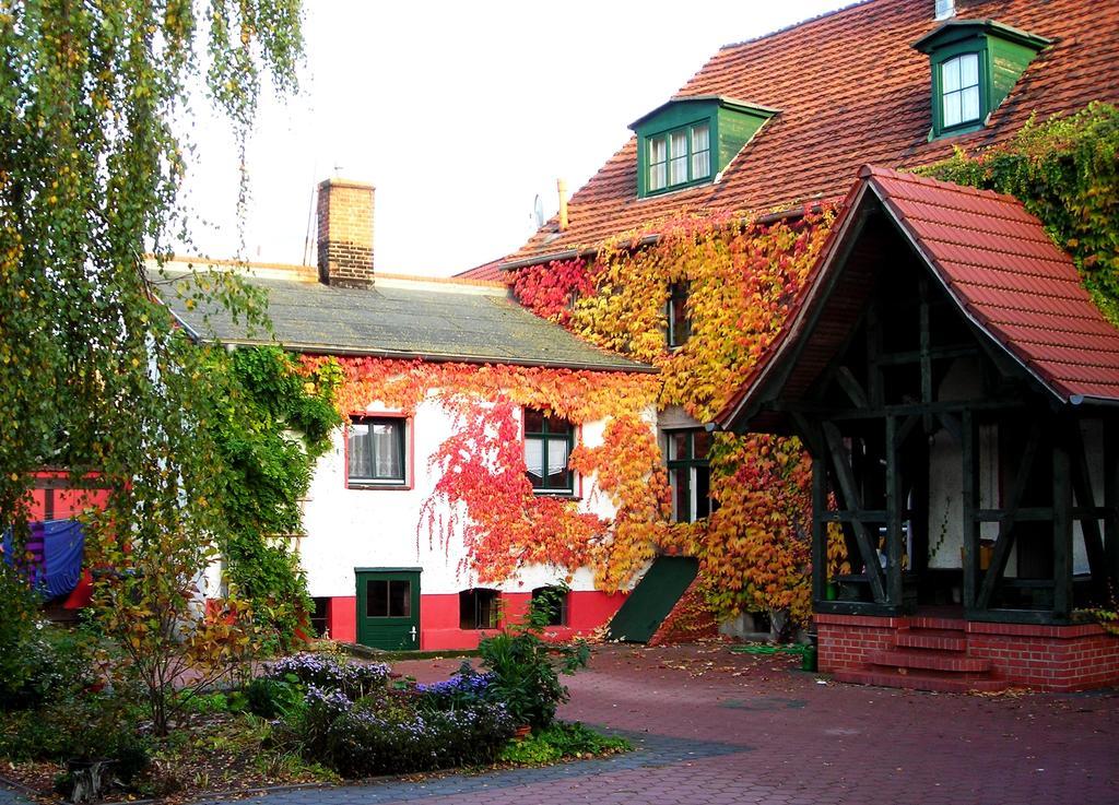 Ferienwohnung Auf Ehem. Alten Bauernhof Либенвальде Экстерьер фото